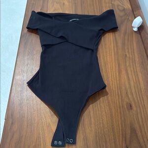 Abercrombie & Fitch Black Bodysuit One Piece